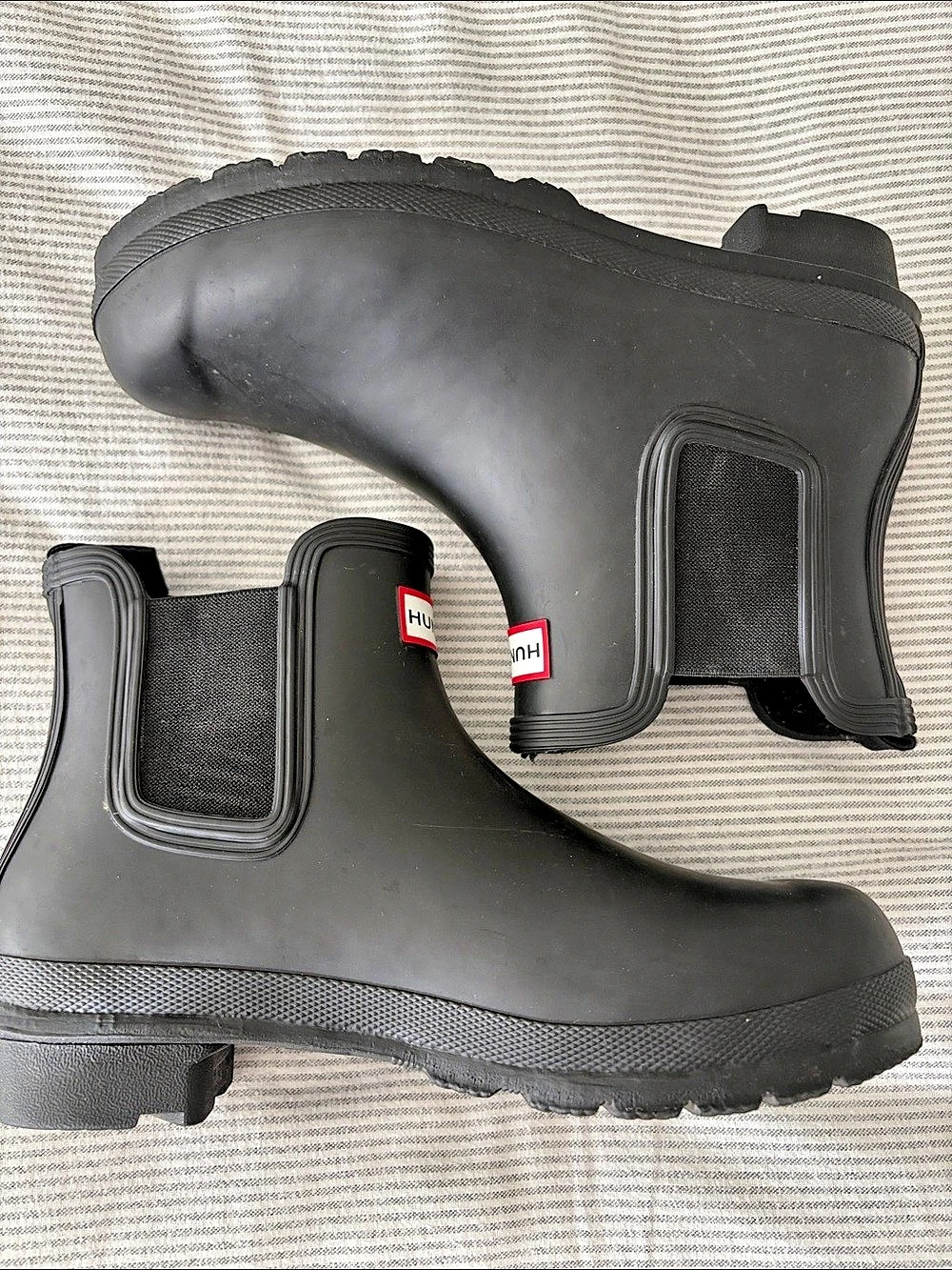 Hunter Original Chelsea Insulated Rain Boots Black US 8